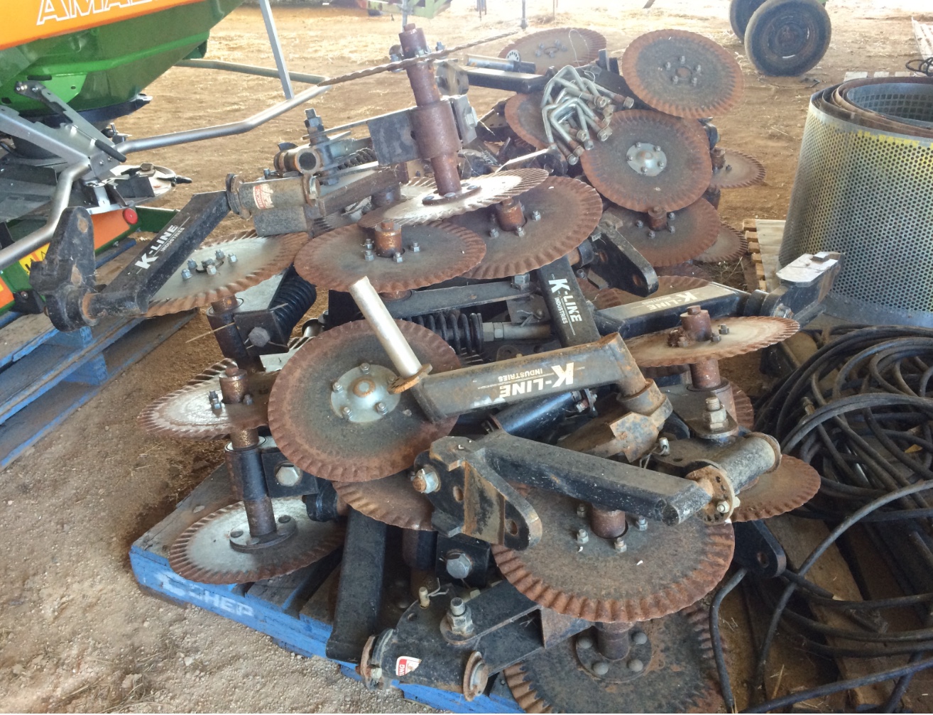 K Line Coulters Machinery & Equipment Points and Tillage